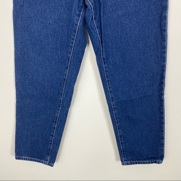 VINTAGE Y2K LEVI’S 550 High Waisted Relaxed Straight Tapered Mom Jeans 12 Short - Picture 4 of 11